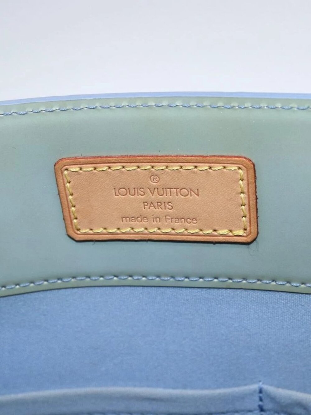 LOUIS VUITTON Monogram Vernis Reade MM Hand Bag Lavande M91226 LV Auth hk3338 - Picture 10 of 16
